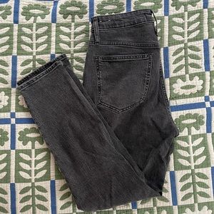 Madewell Black Curvy Perfect Vintage Jean